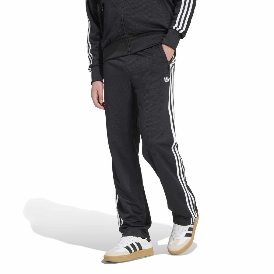 adidas Originals Track Pants Mesh Firebird - Zwart/wit, maat Small