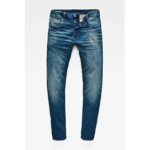 G-Star RAW 3301 Slim Fit Jeans - Blauw - Heren - Maat