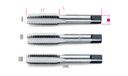 Beta Handtappen, UNC draad verchroomd staal 430ASC 5/8