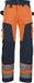 Blåkläder Werkbroek High Vis zonder spijkerzakken 1566-1811 - High Vis Oranje/Marineblauw - D124
