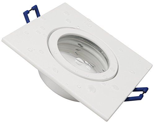 MC-Shine Inbouwframe - Wit - 90x90mm - Vochtige Ruimte