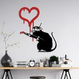 Elegant wit decoratief metalen wandaccessoire, 60 x 70 cm