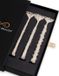 Infinity Braids - Braidies - Set van 3 Clip-in Vlechtjes - Ashy Ribbon
