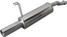 InoXcar 100% RVS Sportuitlaat passend voor Fiat Punto 2B (188) 1.3 MJET 2003- 80mm