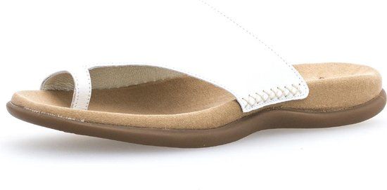 Gabor Dames Teenslippers - wit - Maat 39