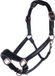HKM Rosegold Leren Halster Zwart Warm Bloed