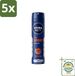 Nivea Men Sport Anti-Transpirant Deodorant Spray 150 ml (5 Stuks)