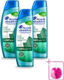 Head & Shoulders 3 x Shampoo Anti-Pelliculaire Pure Intense - 250 ml