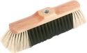 Merkloos Bezem paardenhaar met schroefdraad 28 cm