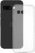 Techsuit Hoesje geschikt voor Google Pixel 9a - Clear Silicone Back Cover - Transparant
