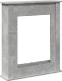 vidaXL Haardombouw 75x20x87,5 cm bewerkt hout betongrijs