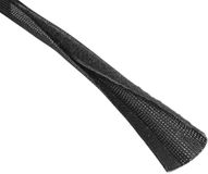 Hama 00220995 Flexibele Kabelgoot van Textiel, Universeel, 20-40 mm, 1,8 m, Zwart