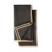 Sagaform Serviette Edith 45x45 cm lot de 2 Gris