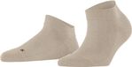 FALKE Sensitive London W Sn katoen, kort, eenkleurig, 1 paar sportsokken voor dames (1 stuk), Beige Linen Melange 4541, 35-38