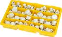 Kalitec boîte d'assortiment de 108 pièces chevilles aveugles gris M12-M25