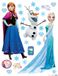 Muursticker Frozen Muursticker Frozen DK1797, polymeerfilm, 65 x 0,02 x 85 cm, meerkleurig