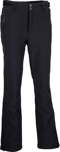 Starling Softshell Skibroek - Dames - Zwart - Maat 44