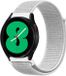 By Qubix Qubix Sport Loop nylon bandje voor Garmin Vivoactive 4 / 4L - Wit - 22mm