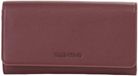 VALENTINO Farn Wallet Bordeaux wijnrood