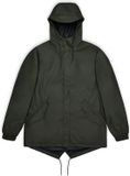 RAINS Fishtail Jacket W3 Groen XL