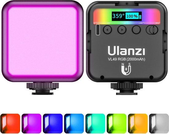 ULANZI VL49 RGB video light