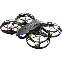 SZSMART V16 Minidrone met gekleurd licht (4K - autonomie: 12 min - 4 batterijen - zwart)