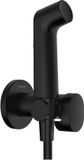 Hansgrohe Bidet - handdouche - 1jet - ecosmart - voor warm water - met douchehouder en doucheslang - 125 cm - mat zwart