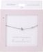 Depesche armband zilver met F-hanger en hartje