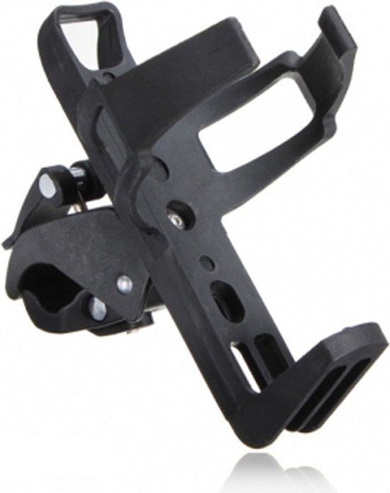 M-Wave Bidonhouder met snelsluiting - Zwart - Geschikt voor rollator en rolstoel