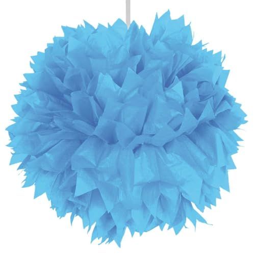 Folat - Pompom lichtblauw 30 cm per stuk