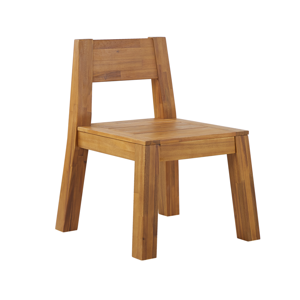 Beliani LIVORNO Tuinstoel - Acaciahout - Lichtbruin