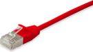 Equip CAT6a F/FTP kabel 10 meter Rood