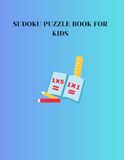 Sudoku Puzzle Book For Kids