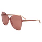 Jimmy Choo Zonnebril Uniseks FEDE/S ø 59 mm Blauw Zwart/Zilver/Wit/Transparant/Roze/Rosé/Rood/Paars/Oranje/Multi/Groen/Grijs/Goud/Geel/Crème/Bruin/Blauw Frame Cat Eye Acetaat Kunststof Lenzen UV400