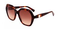 Longchamp LO759S N Havana Zonnebril Vrouwen