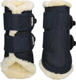 Eskadron Classic Sports Faux Fur Beenbeschermers - Donkerblauw - L