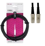 GEWA Midikabel Pro Line 3m, zwart
