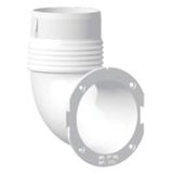 Nuova Rade Connecteur De Ventilateur De Coude 76 Mm