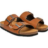 Pepe Jeans Bio Double Kansas Sandalen Bruin EU 37 Vrouwen