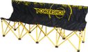 Powershot LYNXSPORT GMBH Opklapbare bank - 4 zitplaatsen Black / Yellow