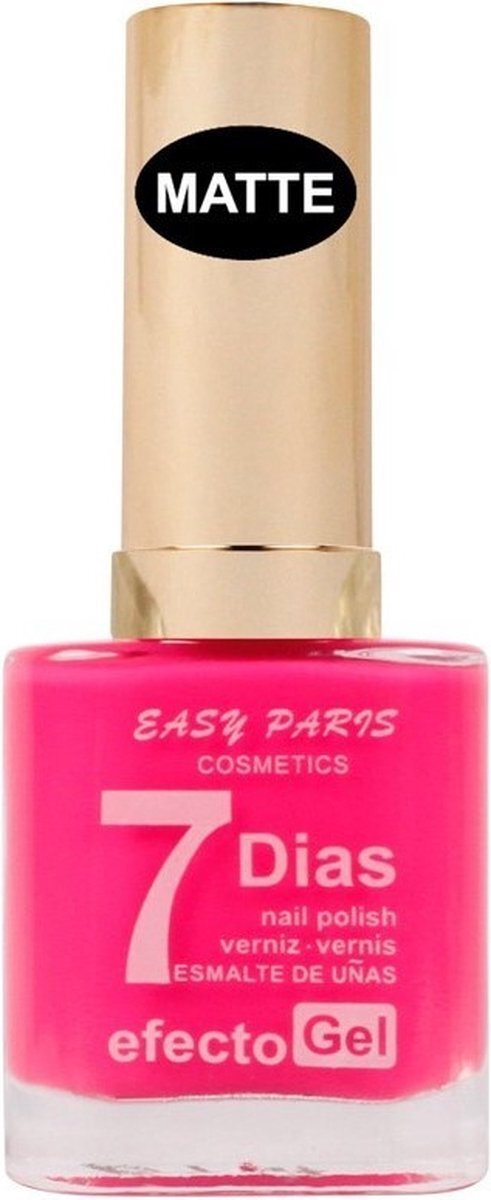 Easy Paris Cosmetics Easy Paris - Nagellak - Mat Fluor Roze/Neon Roze/Fel Roze - 1 flesje met 13 ml inhoud - Nummer 67