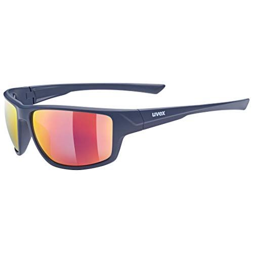 UVEX Sportstyle 230 Glasses - blue matt/mirror red