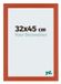 Your Decoration - Cadre photo 32x45 cm - MDF - Orange - Mura