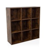 hjh LIVING Kast/ruimteverdeler BJORKE 97,5x30x100 cm gerookte eik