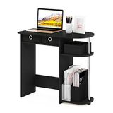 Furinno Home Laptop Notebook Computertafel/Tafel, Americano/Roestvrijstalen buizen