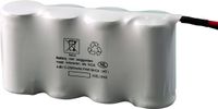 Bse Emergency lighting battery 4x C Side By Side 4.8V 2.5Ah