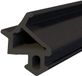 DQ-PP Raamafdichting, Zwart, 20 meter, S-1530 Universeel, PVC-ramen, Rubber afdichting Afdichtingsband, Kunststof raamafdichtingen, ALU-profielafdichting Deurafdichting