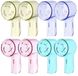 Goodies and Living Capuchons de protection pour brosse à dents électrique - Brossette de remplacement - Capuchons de protection pour brosse à dents électrique - 8 pièces - Brosse ronde - CHPN