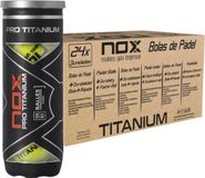 Caisse Nox Pro Titanium Padelballen – 3 ballen
