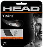 Head Hawk 12 M Enkele Tennissnaar Grijs 1.25 mm